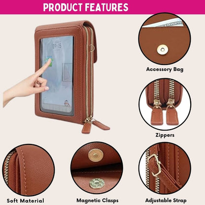 Premium Touch Screen Women's Bag ( Anti-theft RFID Protection)(Buy 1 Get 1 Free)