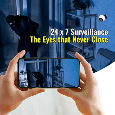 Rechargeable wifi CCTV Live camera (CCTV12)  [ PACK OF 2 ]