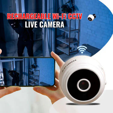 Rechargeable wifi CCTV Live camera (CCTV12)  [ PACK OF 2 ]