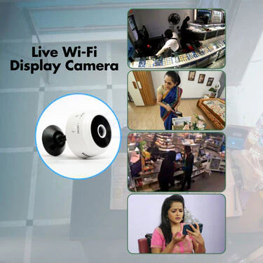 Rechargeable wifi CCTV Live camera (CCTV12)  [ PACK OF 2 ]